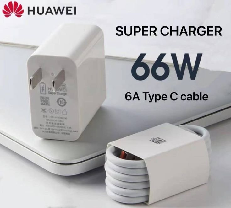Huawei 66W Max Super charger Fast Quick Wall charger with 6A Type C cable for Huawei Mate 40pro P40 pro Nova 8 SE series